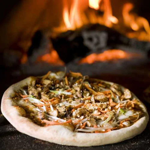 Woodfired pizza at Pizza Nova