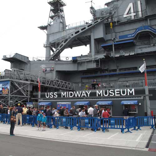 Visit a real aircraft carrier - the USS Midway