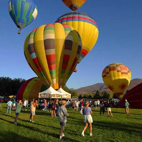 Hot air balloons in Temecula