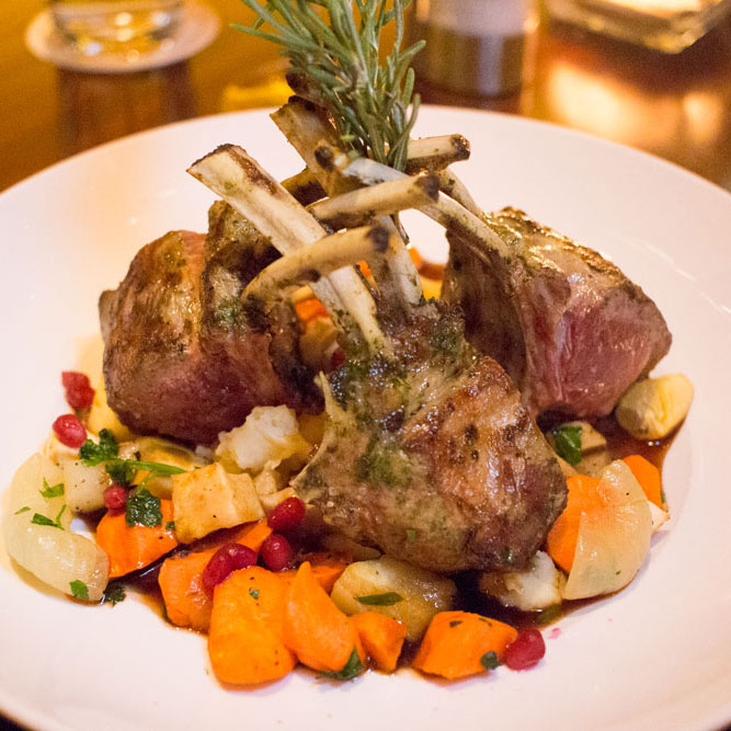 Copy of Rack of lamb at Seasons 52 in San Diego