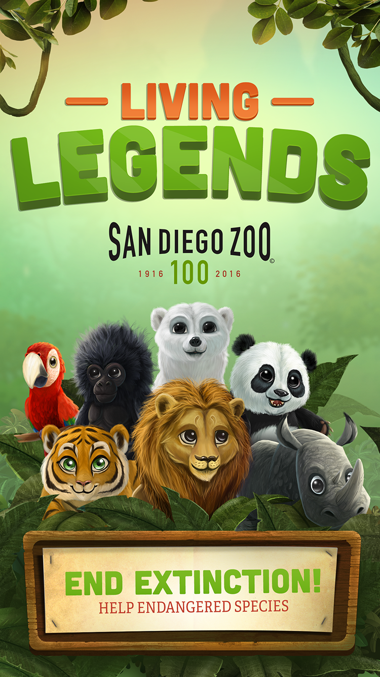 San Diego Zoo Celebrates Its Centennial with Launch of “Living Legends”  Mobile Game — Local Wally's Guide to San Diego