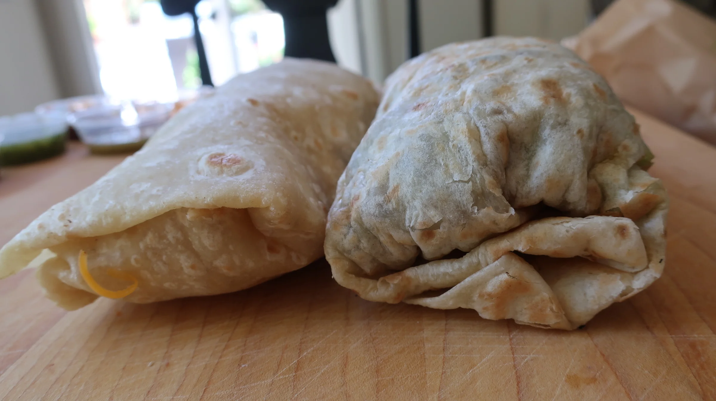 On the left, Robert's. On the right, Rubio's.
