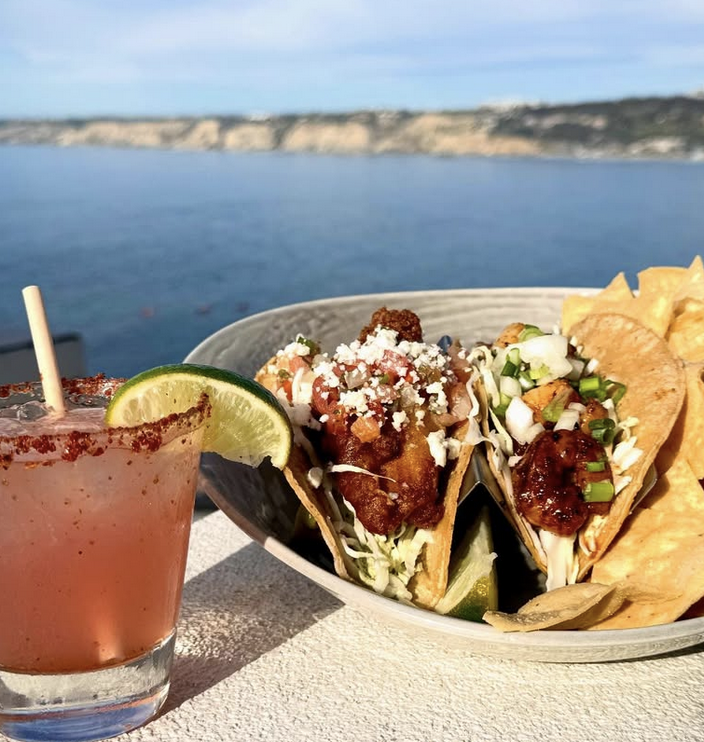 Tacos at Dukes La Jolla