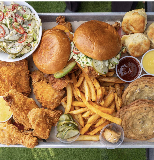 Chicken at Crack Shack in San Diego