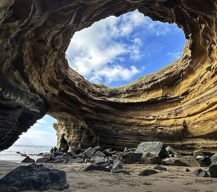 Sunset Cliffs Cave San Diego