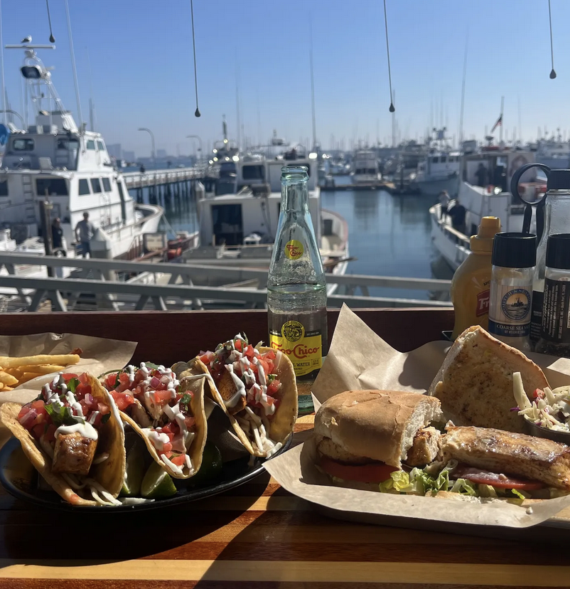 Mitchs Seafood San Diego view