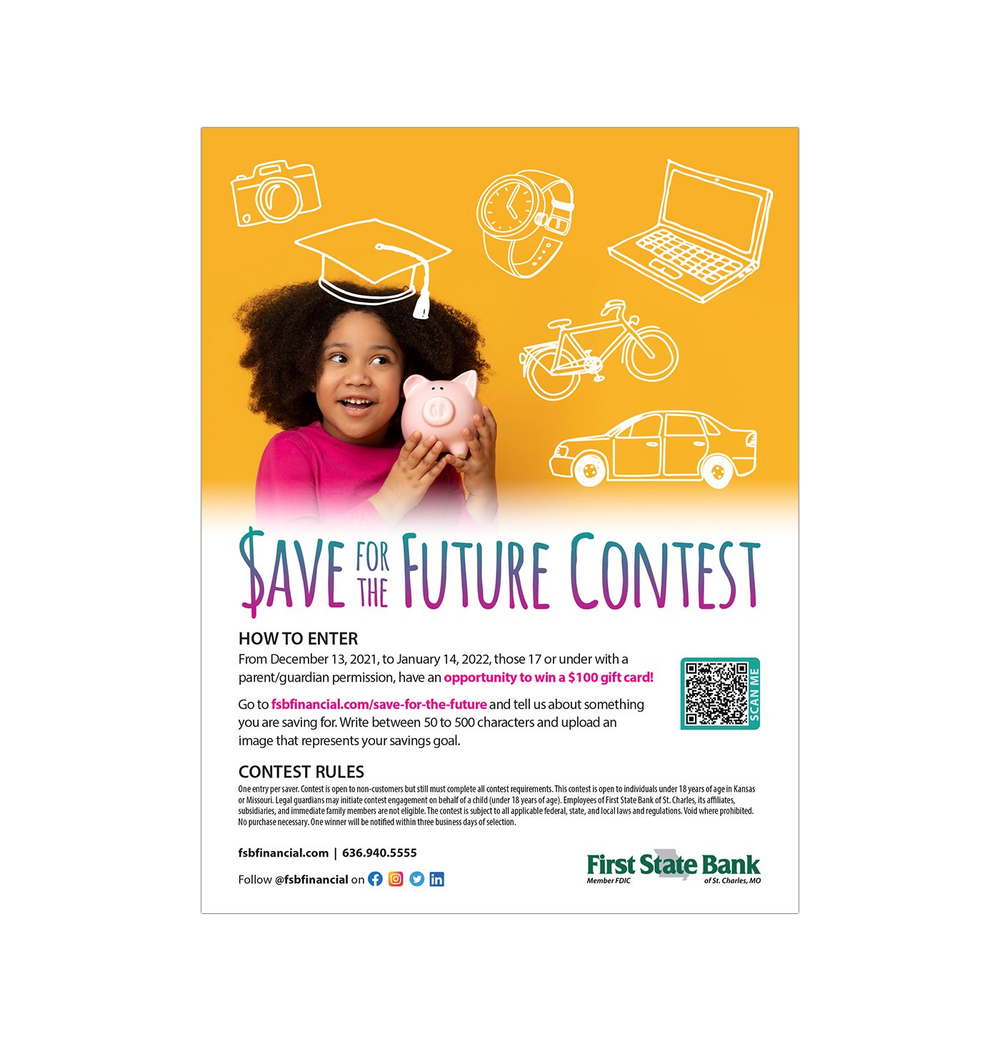 Savings Contest Flyer