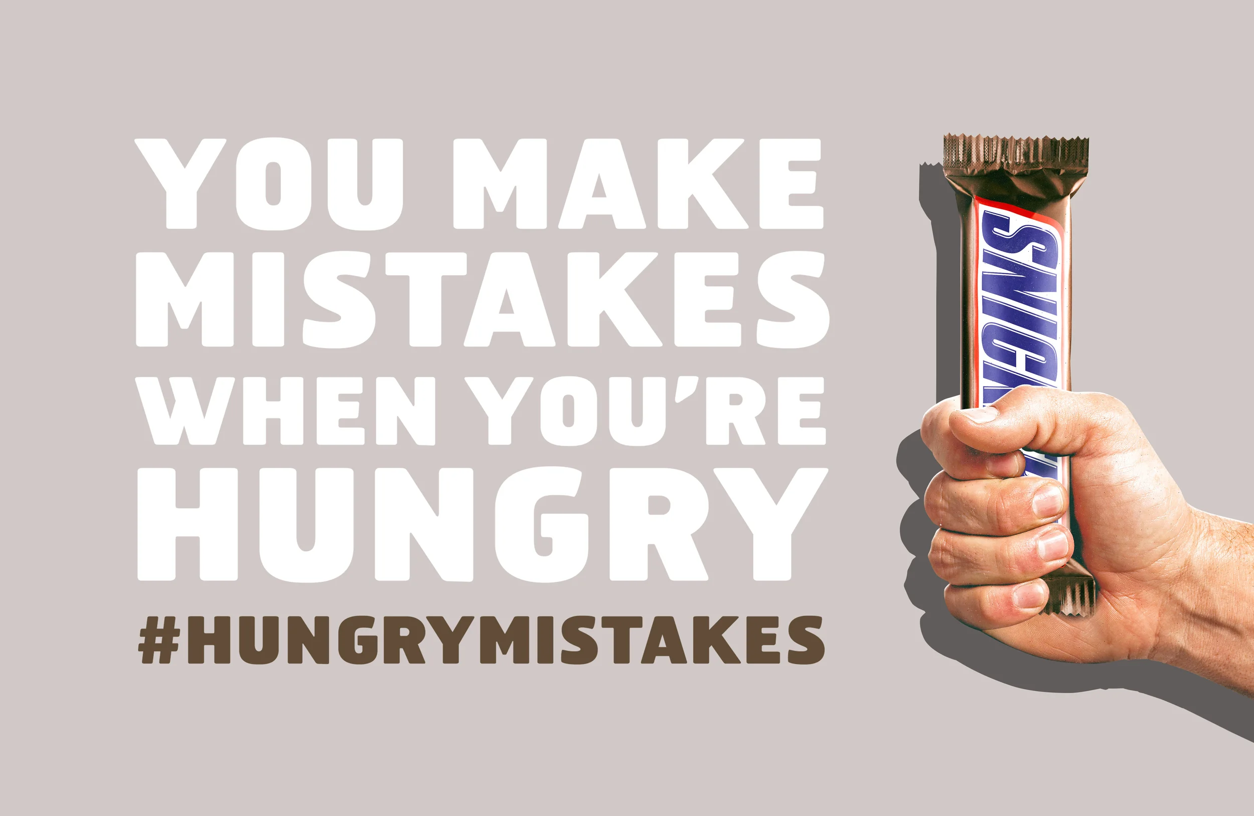 Snickers Hungry Mistakes Fernando Mattei