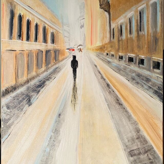 Milano: Prima Della Tempesta  Milan visit just before COVID #foup2020 #contemporaryart #contemporarypaintings #oilpainting #postimpressionism  #gvl360 #gvltoday #yeahthatgreenville #milano