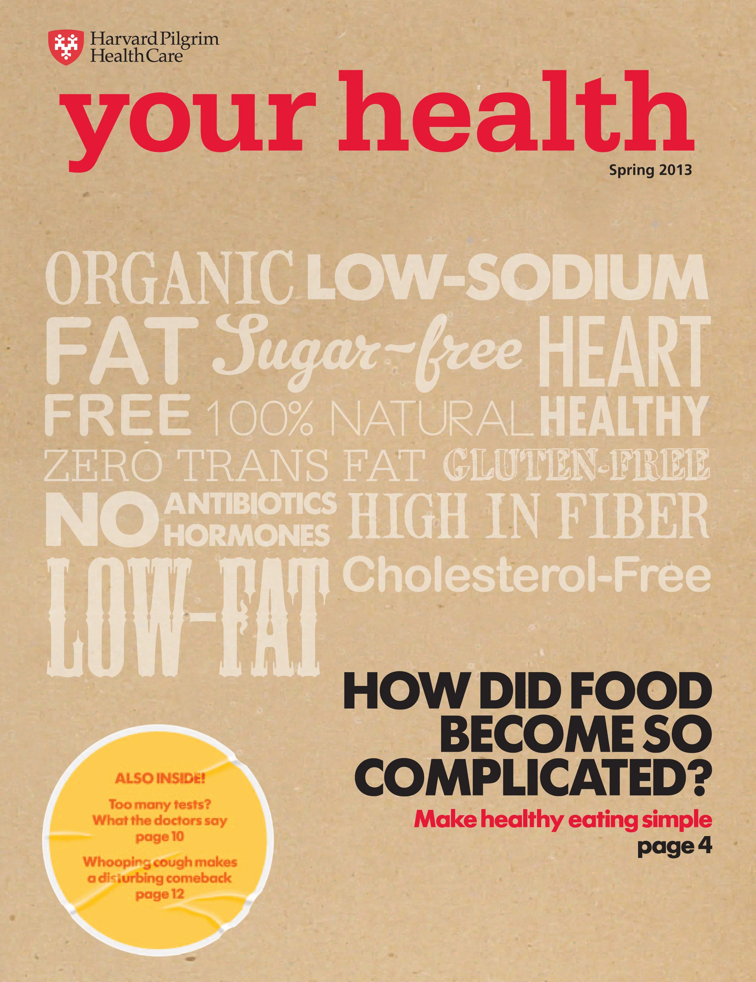 Cover for Food Labels Feature