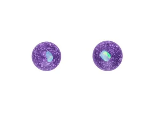 Gilson Opal Color Backed Earrings