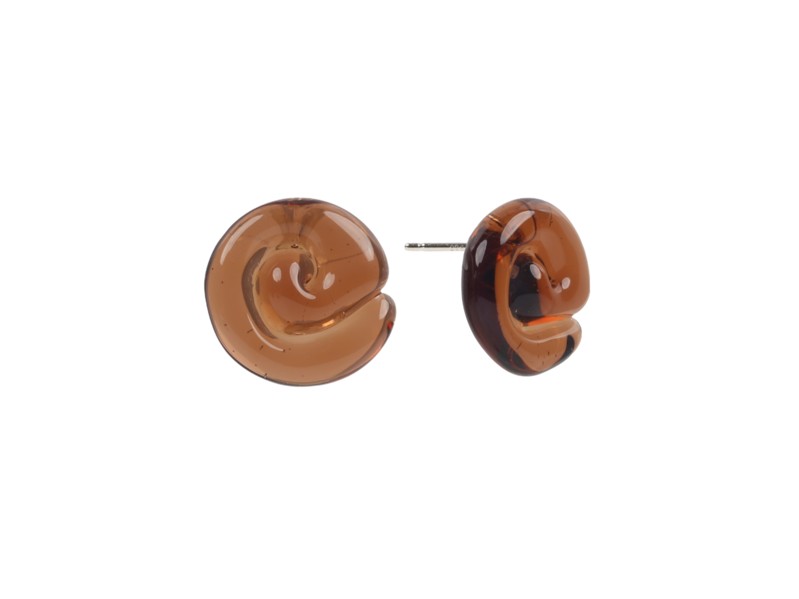 Spiral Shell Earrings