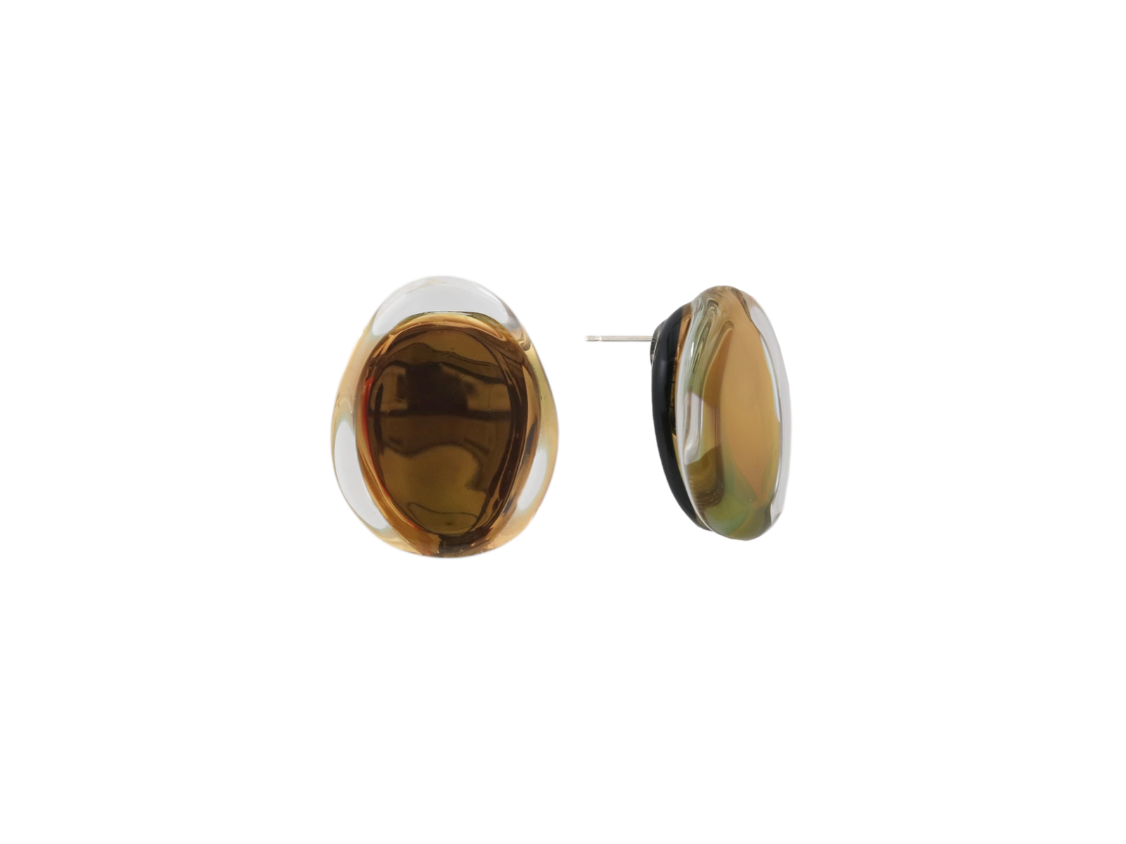 Gold+Fumed+Flat+Oval+Earrings_Jet+Black.png