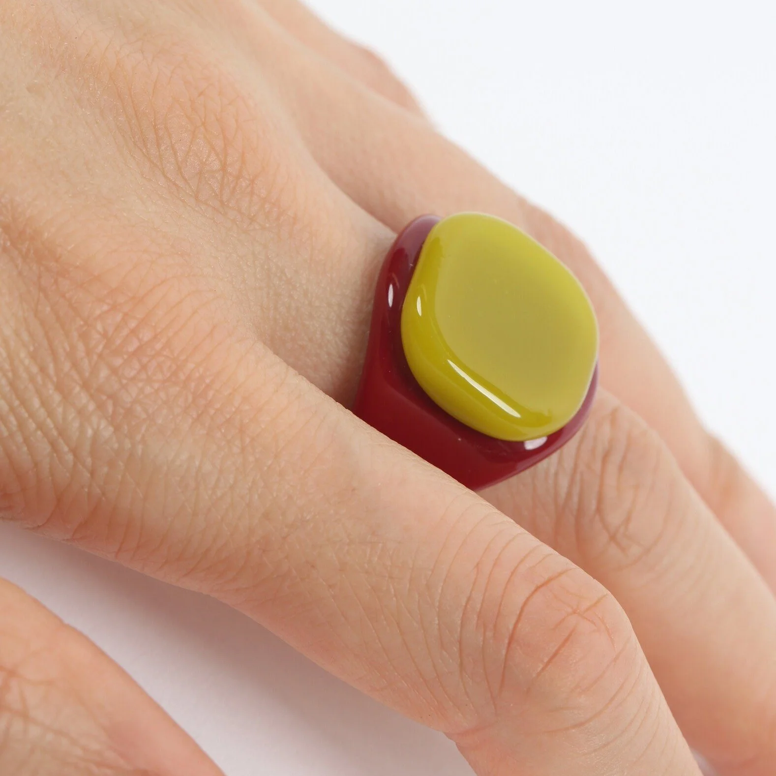 Flat Square Ring - Apple Green_model_1.jpg