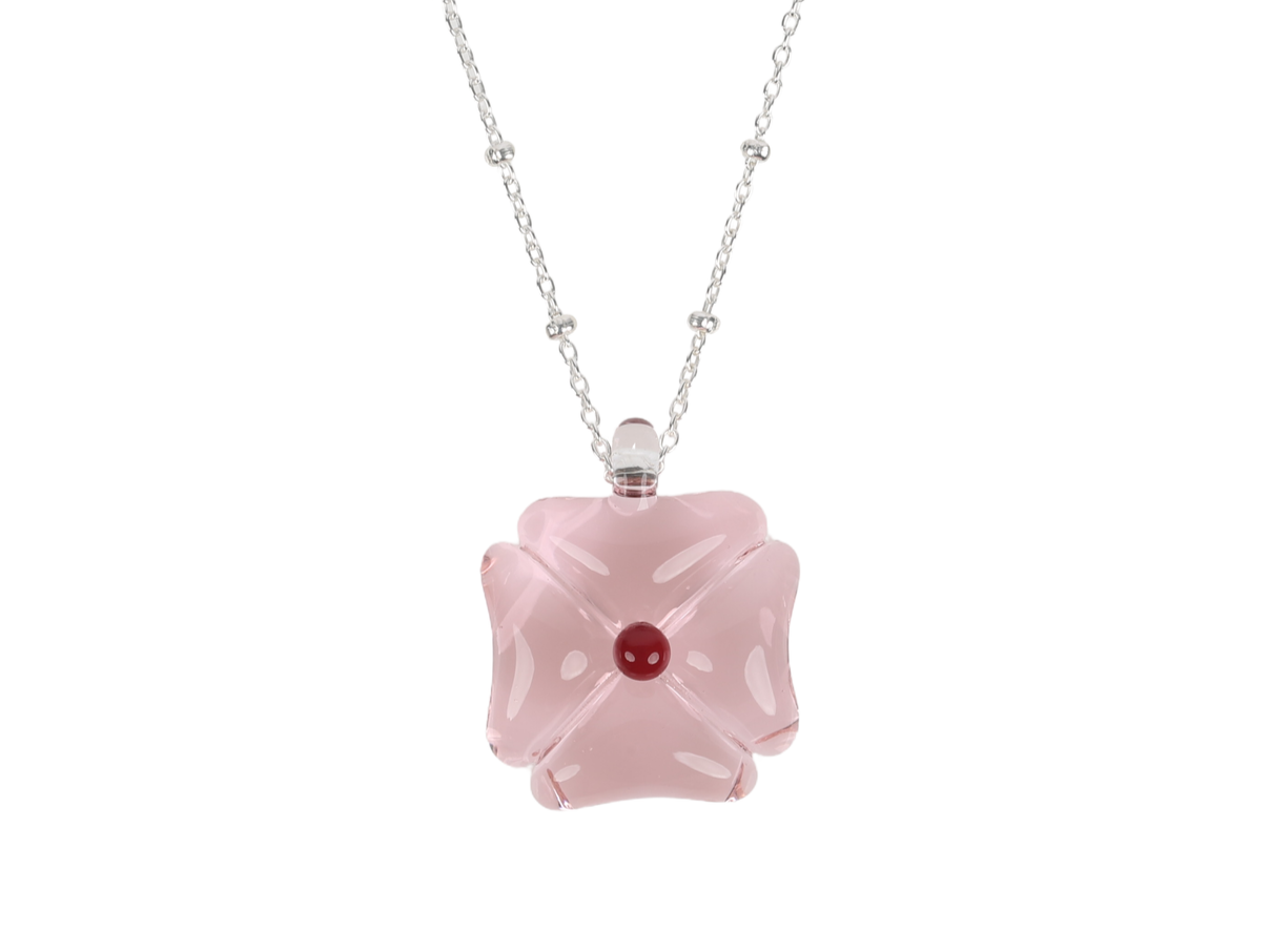 Carved Petal Necklace