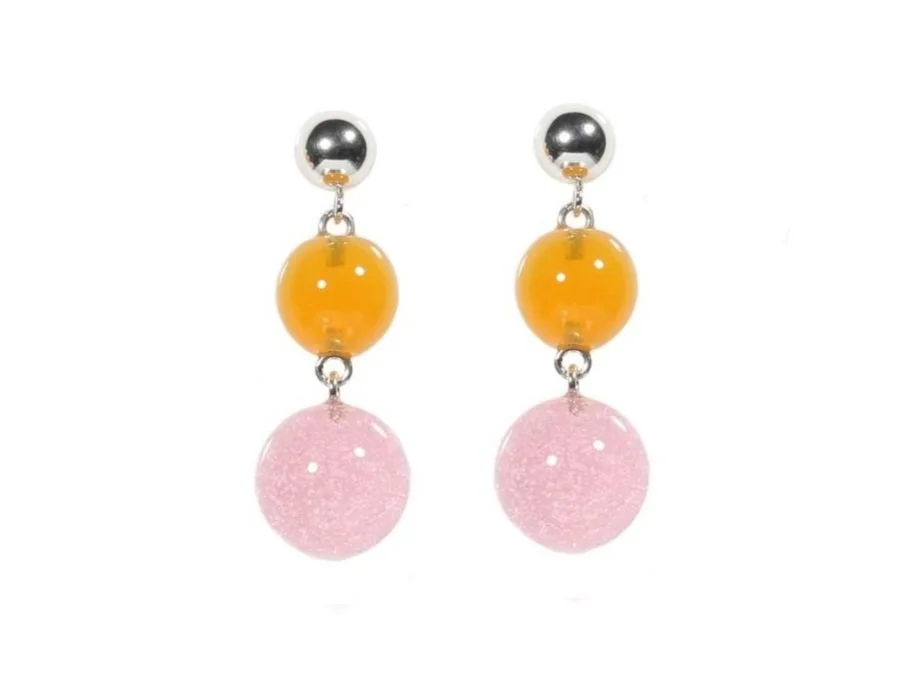 Sphere Drop Earrings