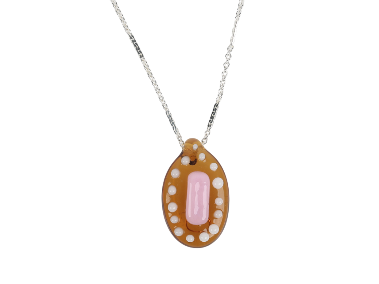Cabochon Cluster Necklace