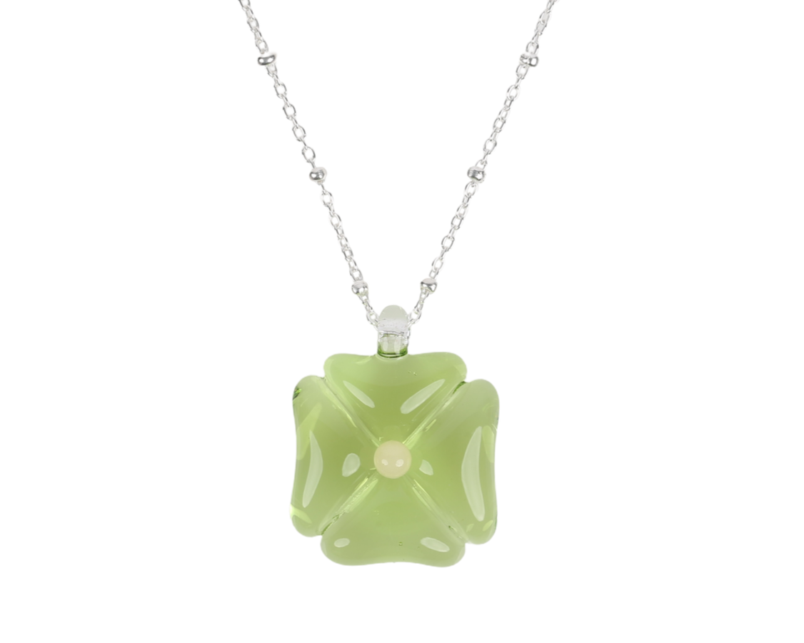 Carved Petal Necklace