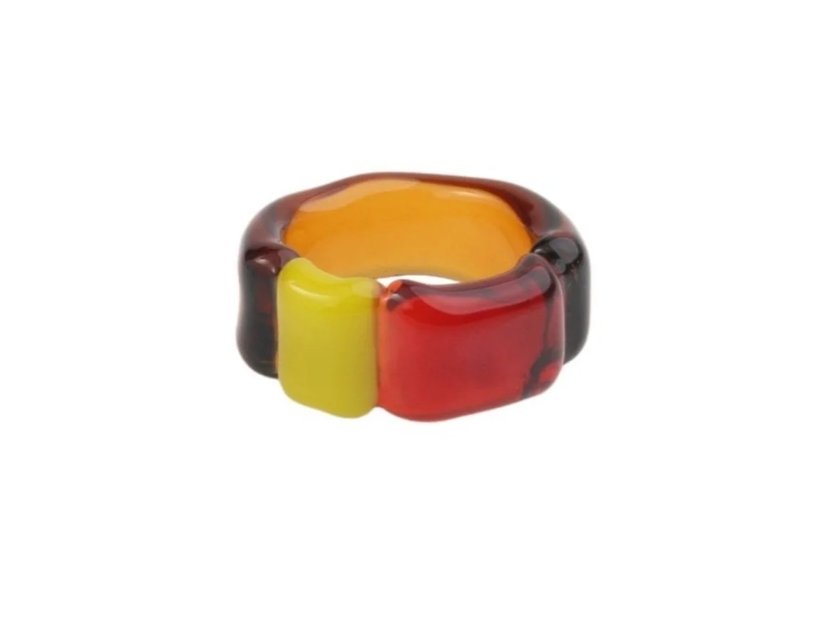 Color Block Band Ring