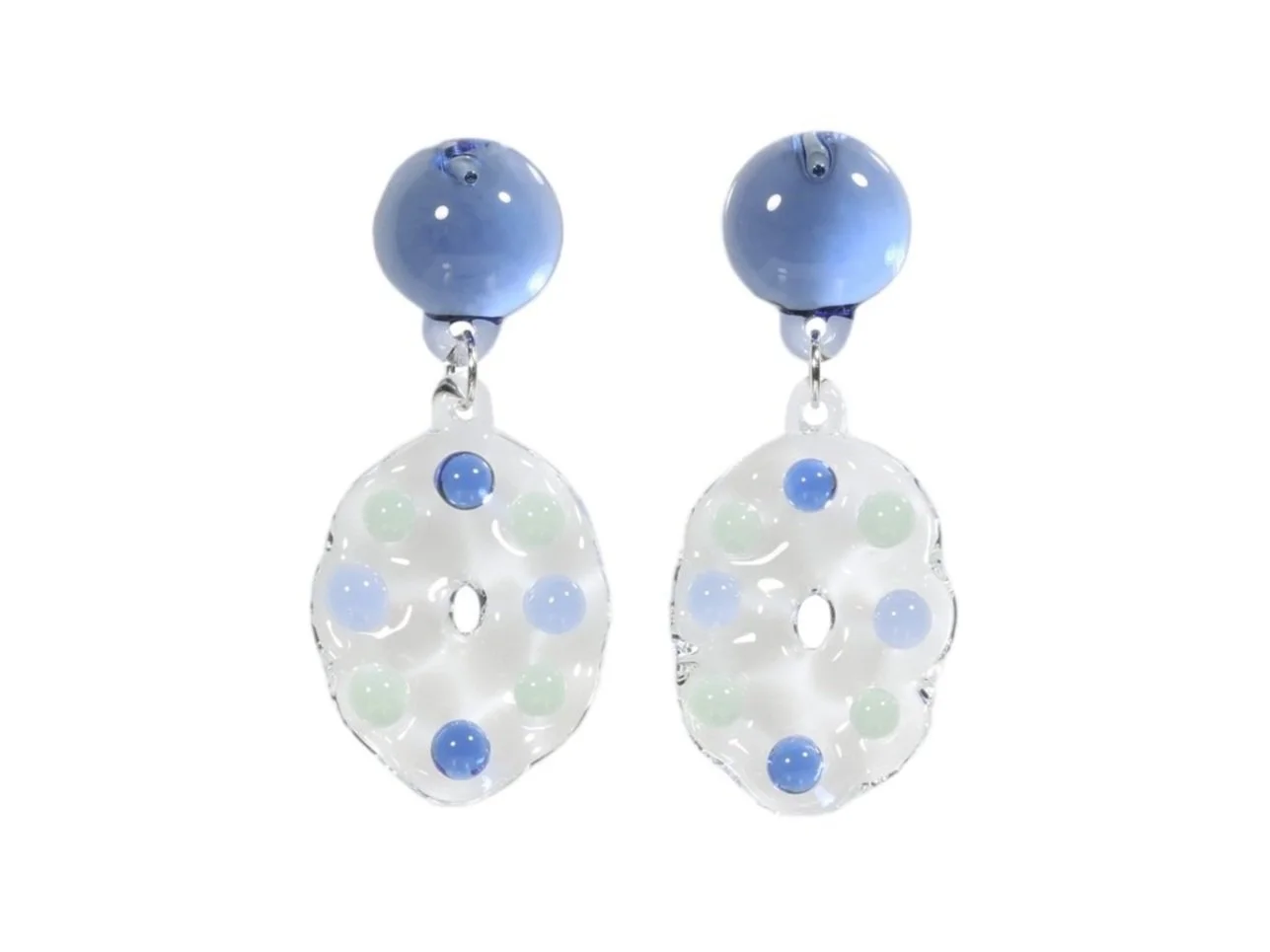 Multi Sphere Drop Earrings