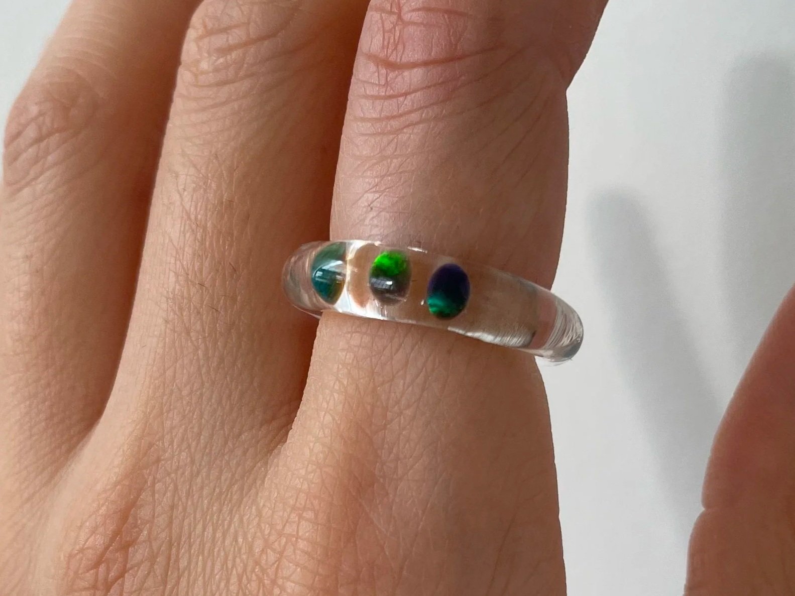 3 Gilson Opal Thin Ring