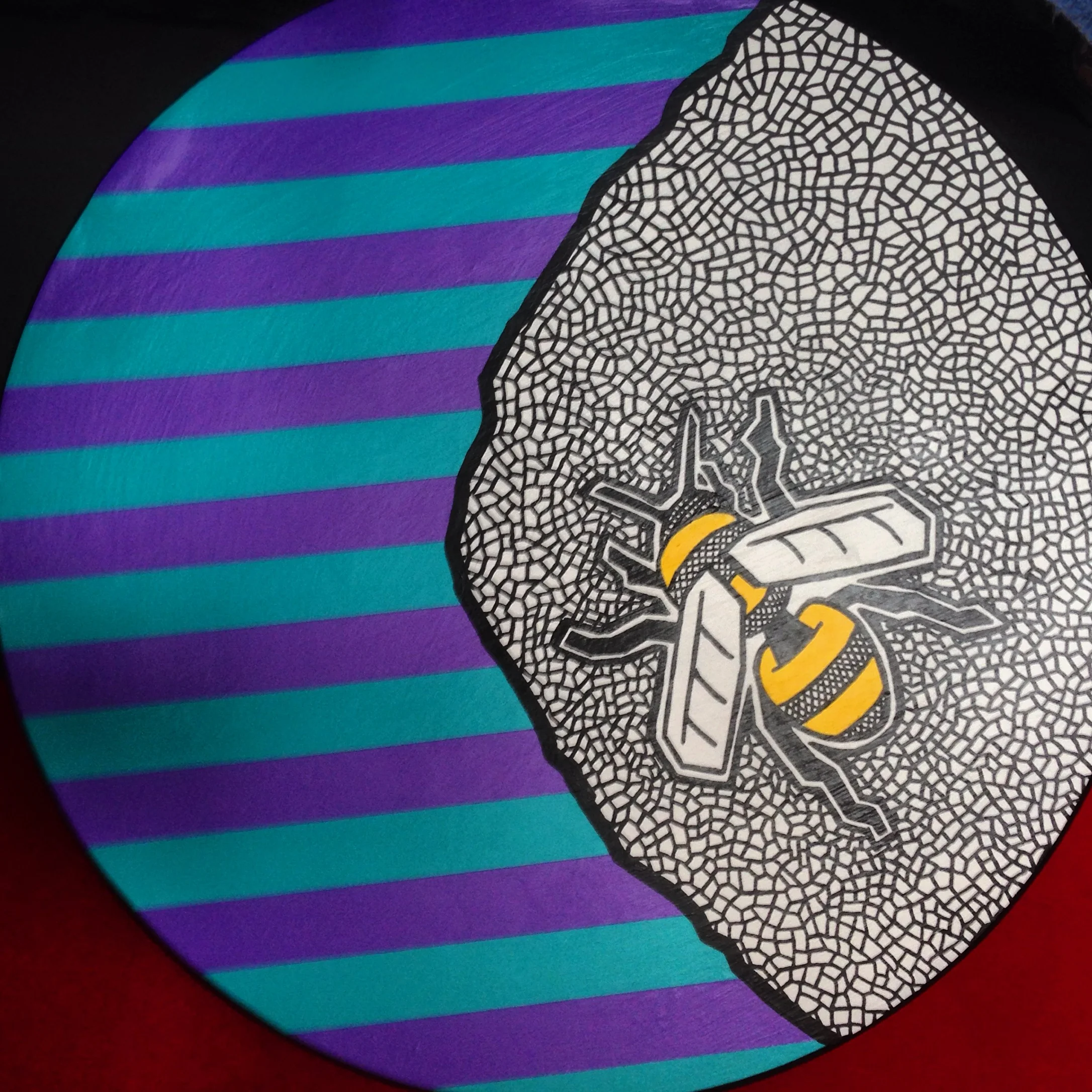 Bee on Flower 2014 (SOLD)