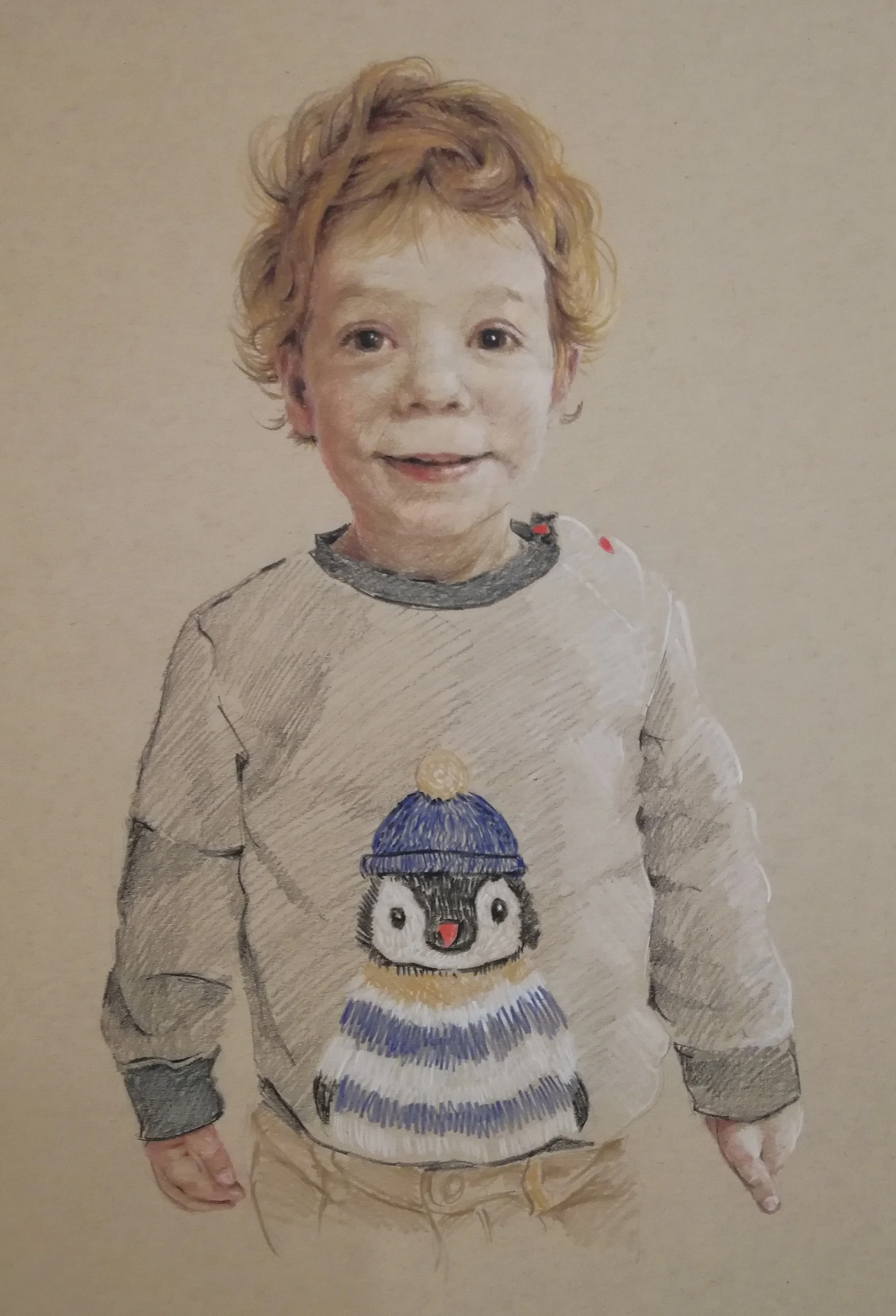 Sam in his favourite jumper