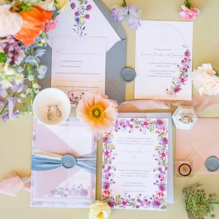 ✨ Say &ldquo;I Do&rdquo; to the Perfect Invitation ✨
Your wedding day deserves an entrance as unforgettable as your love story&mdash;and nothing sets the tone quite like a custom invitation suite in soft pastels and blooming florals. 🌸

From the del