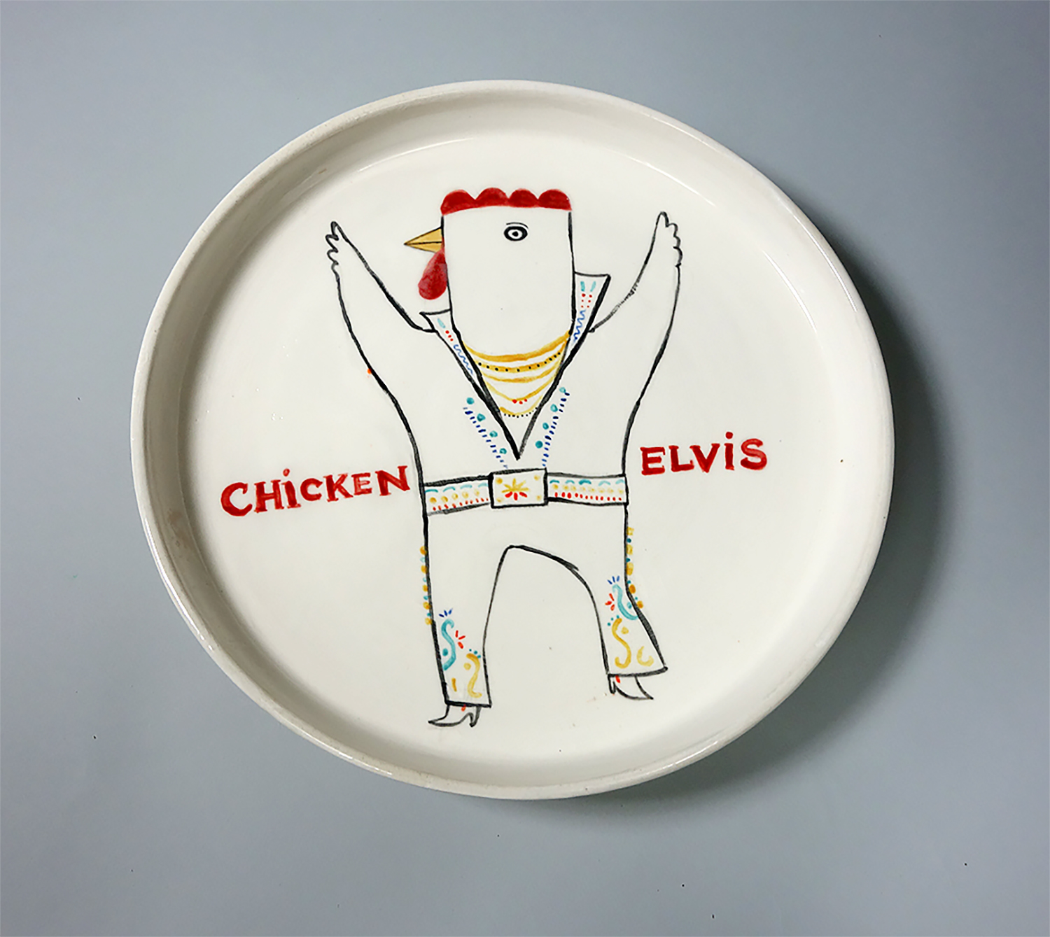 chicken Elvis platter.jpg