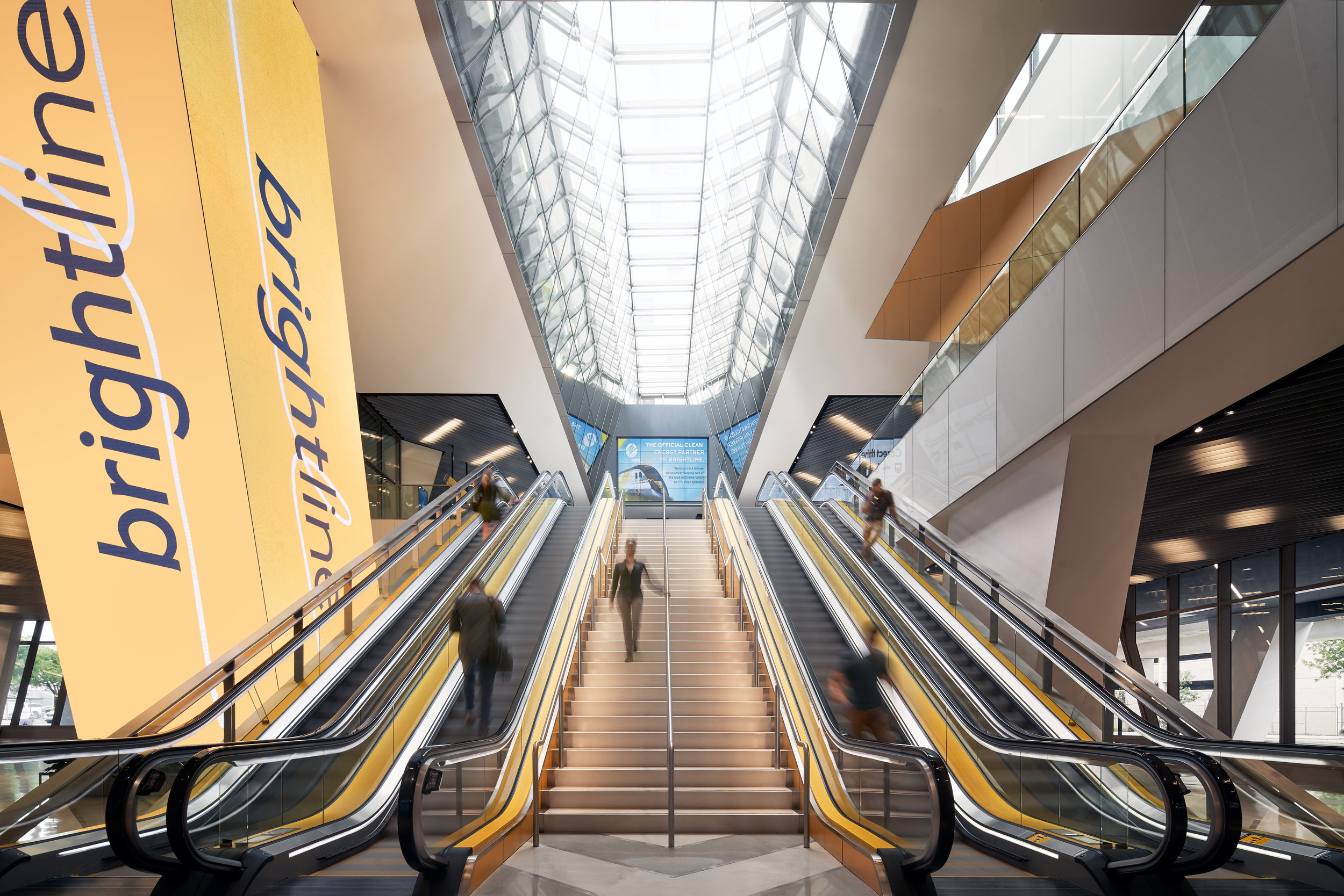 Brightline Trains Lobby, Miami, FL - Skidmore, Owings & Merrill Architects