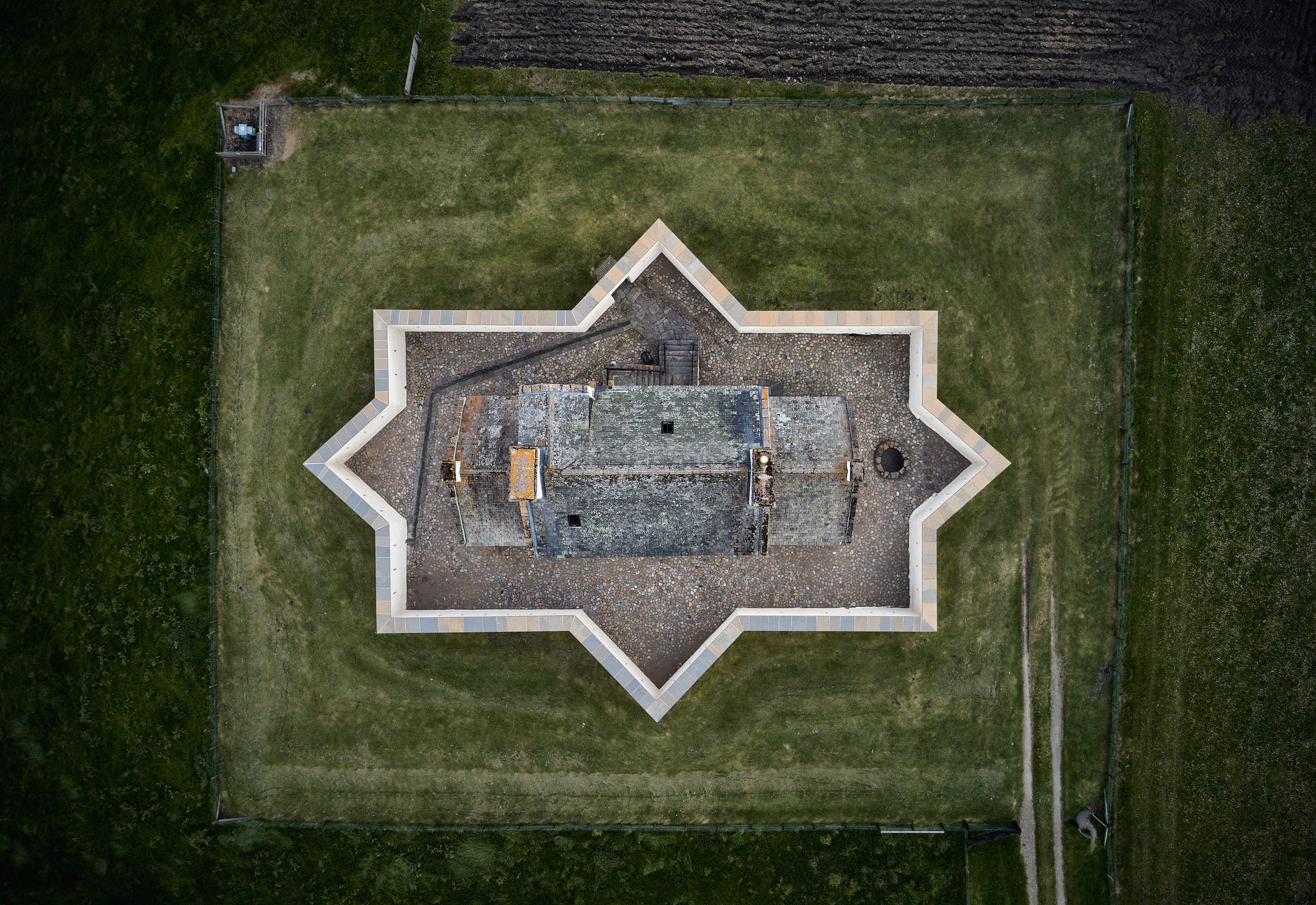 Corgoff Castle from above.jpg
