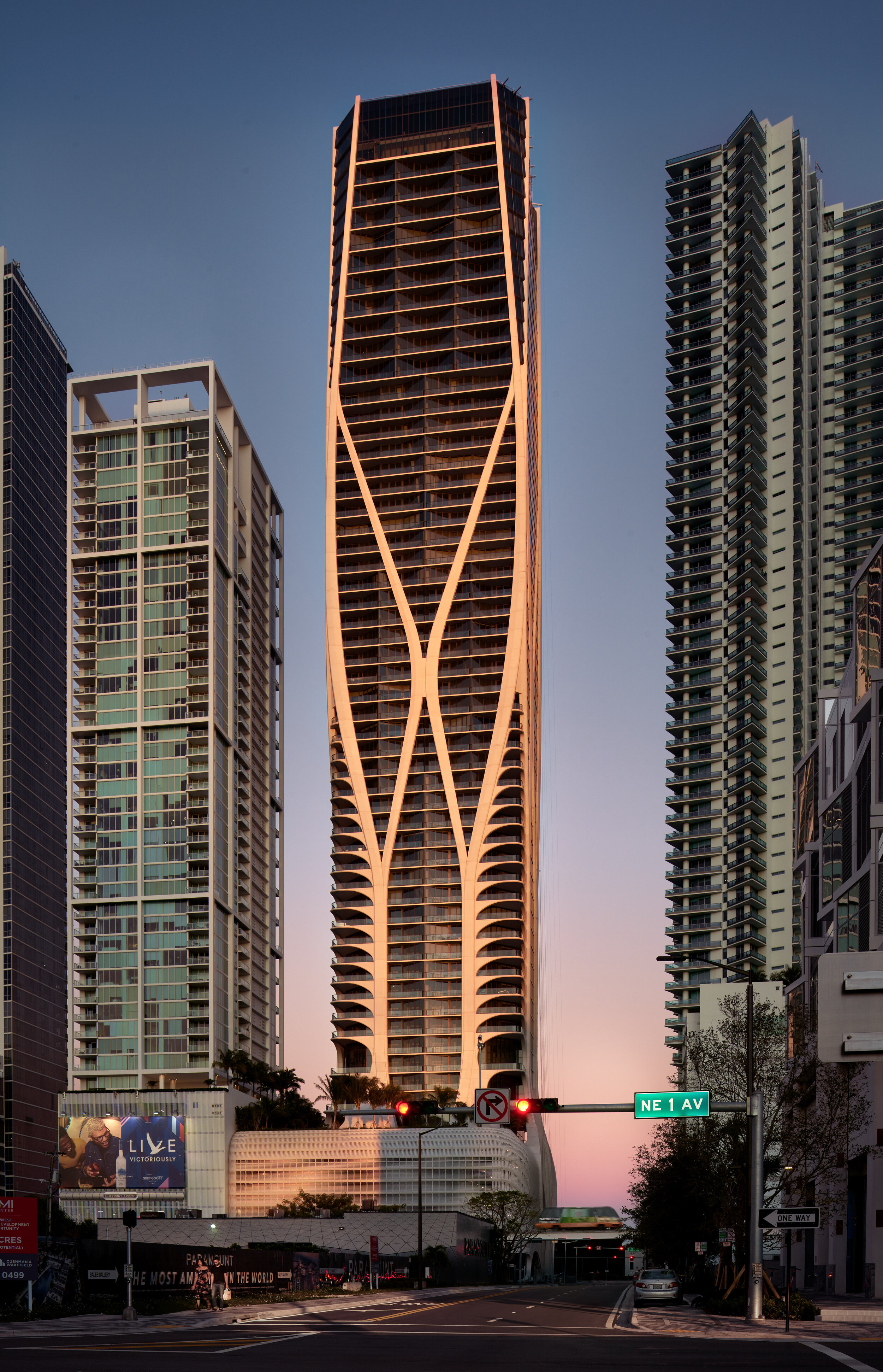 Architectural Photography Miami: Zaha Hadid 