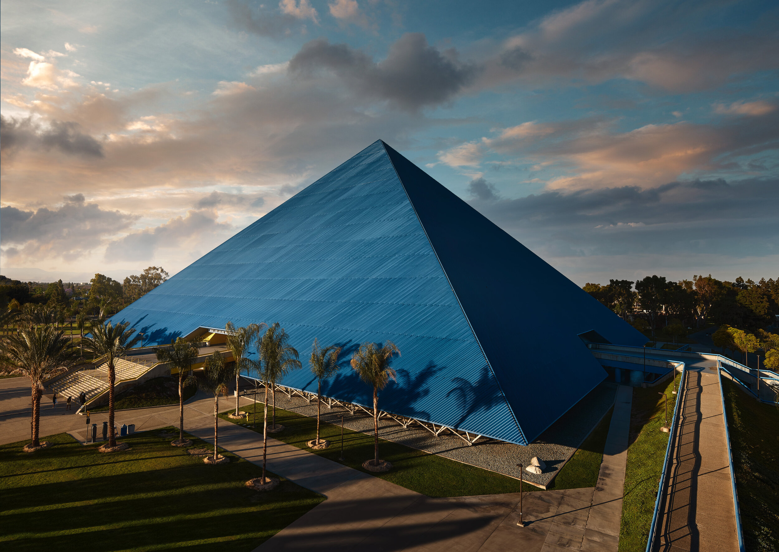 The Walter Pyramid: Long Beach, California