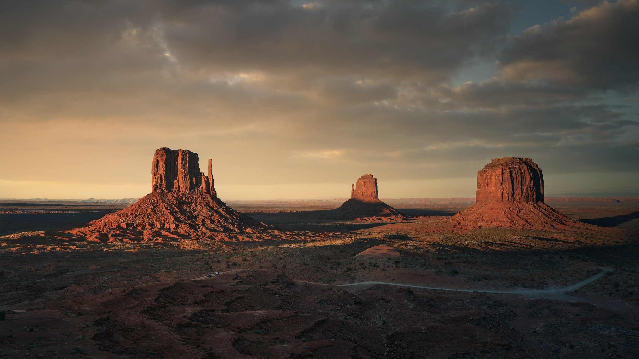 Monument Valley at Sunset 