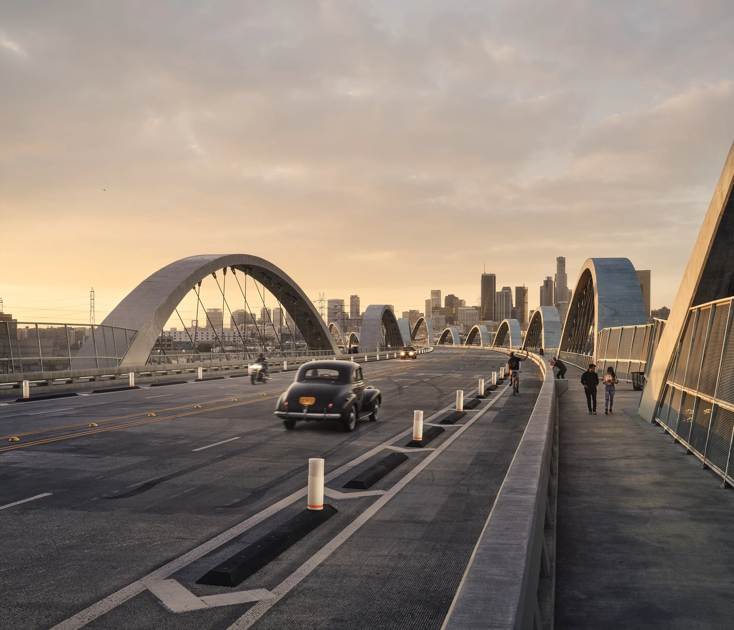 Architectural Photography at the 6th Street Viaduct in Los Angeles