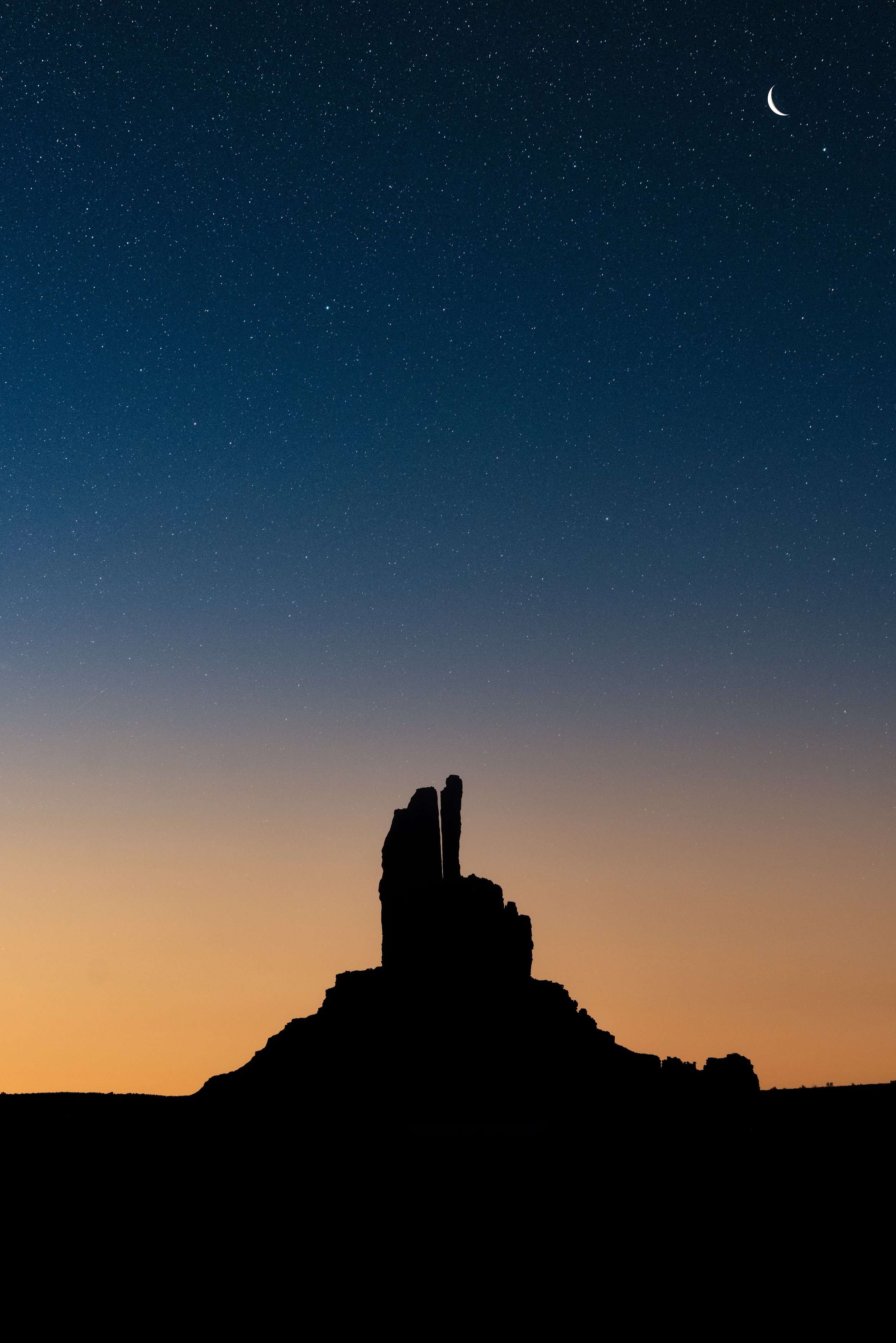 Monument Valley At Twilight 