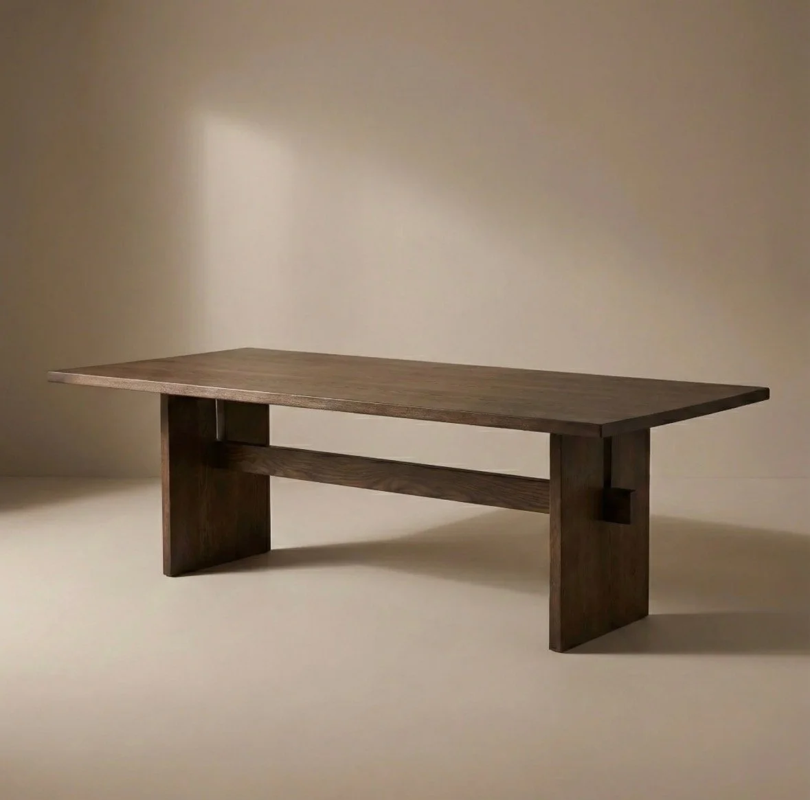 Walnut Elegance Dining Table