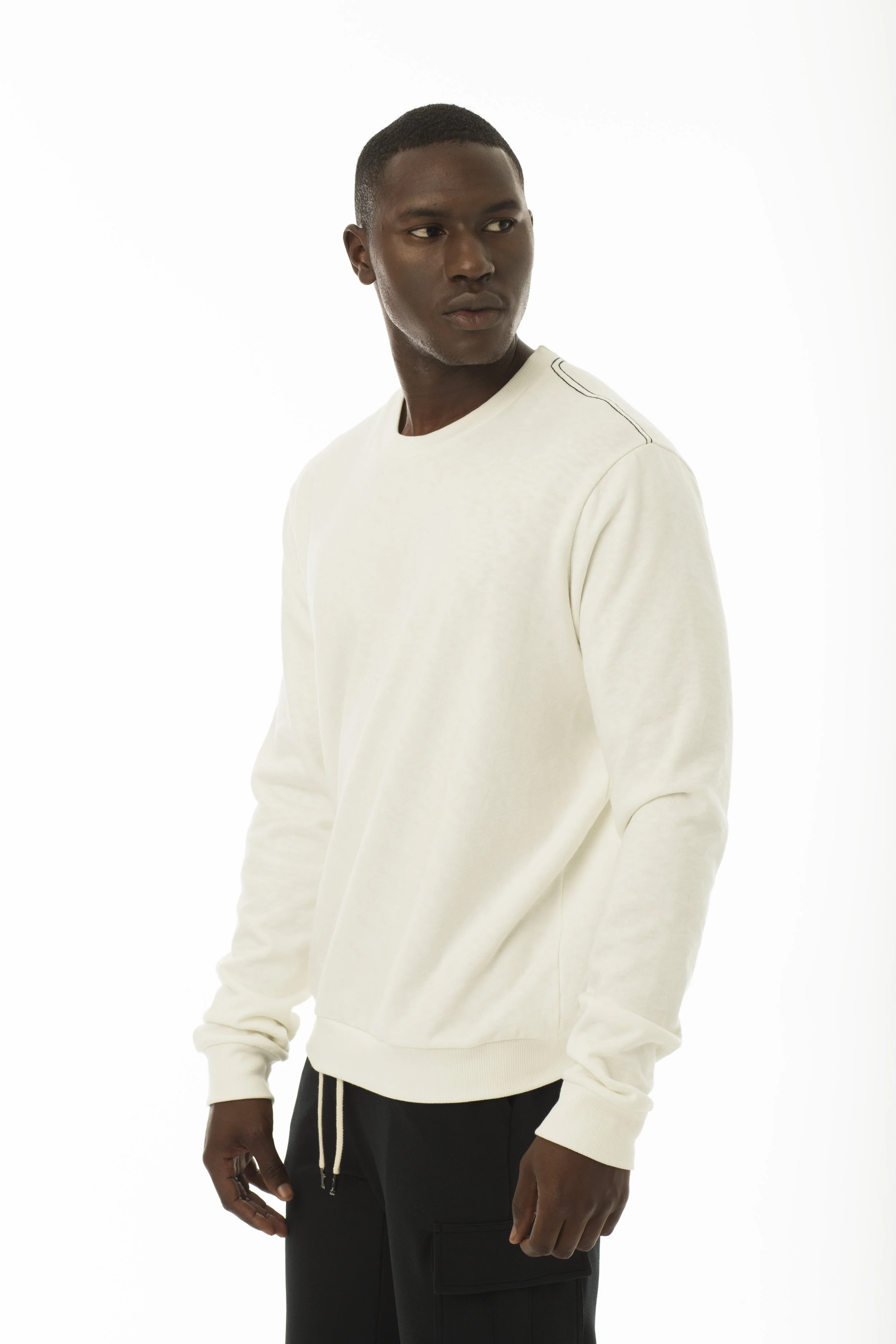 OVERSIZED FRENCH TERRY CREW NECK MODEL SHOT 1.jpg