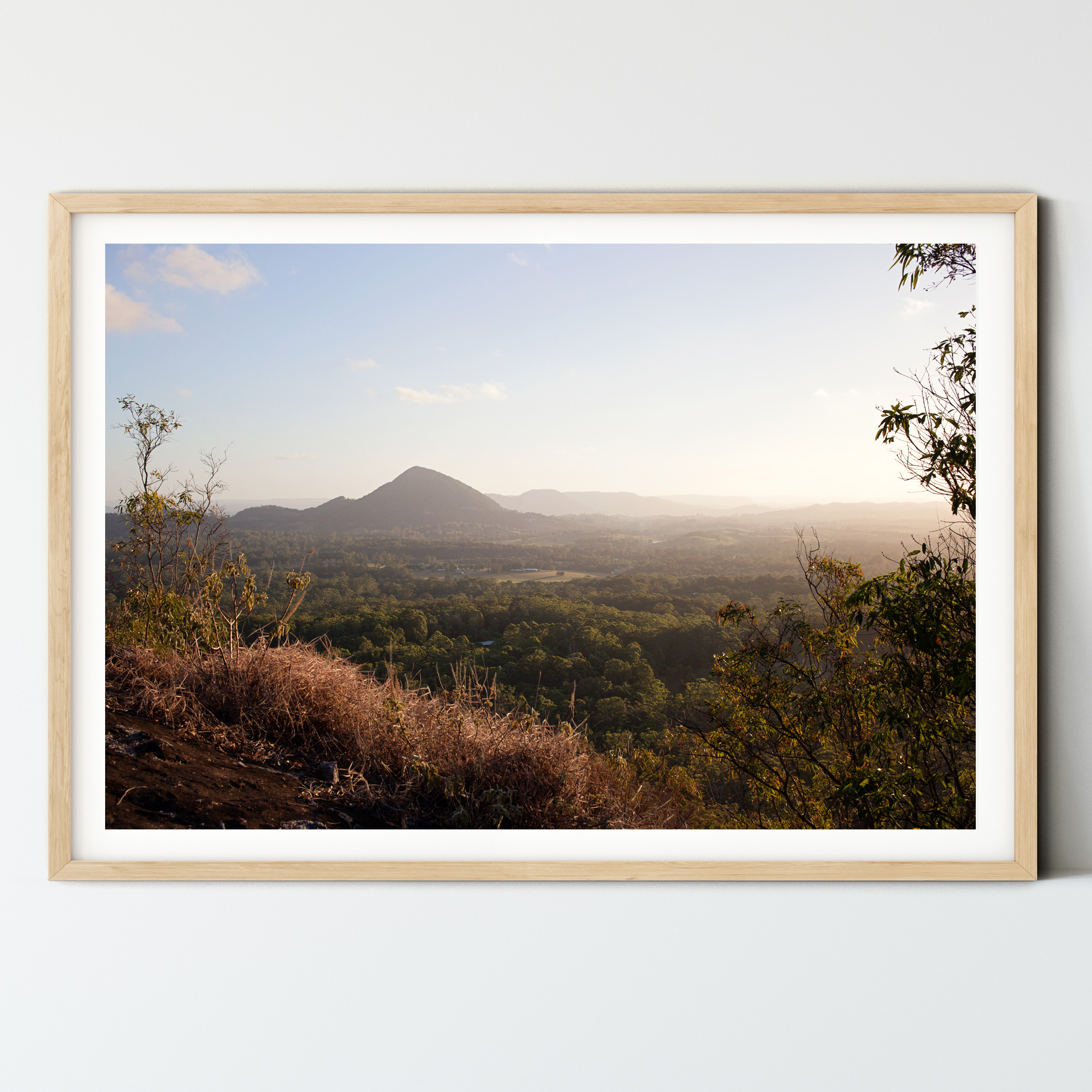 Mt Tinbeerwah Sunset 1 - Photographic Print