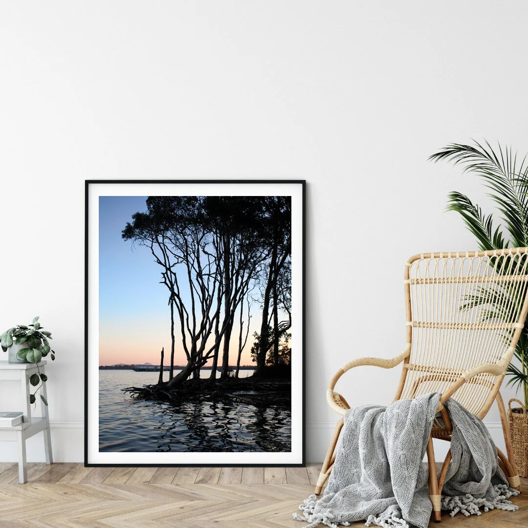 Silhouette Sunset - Photographic Print