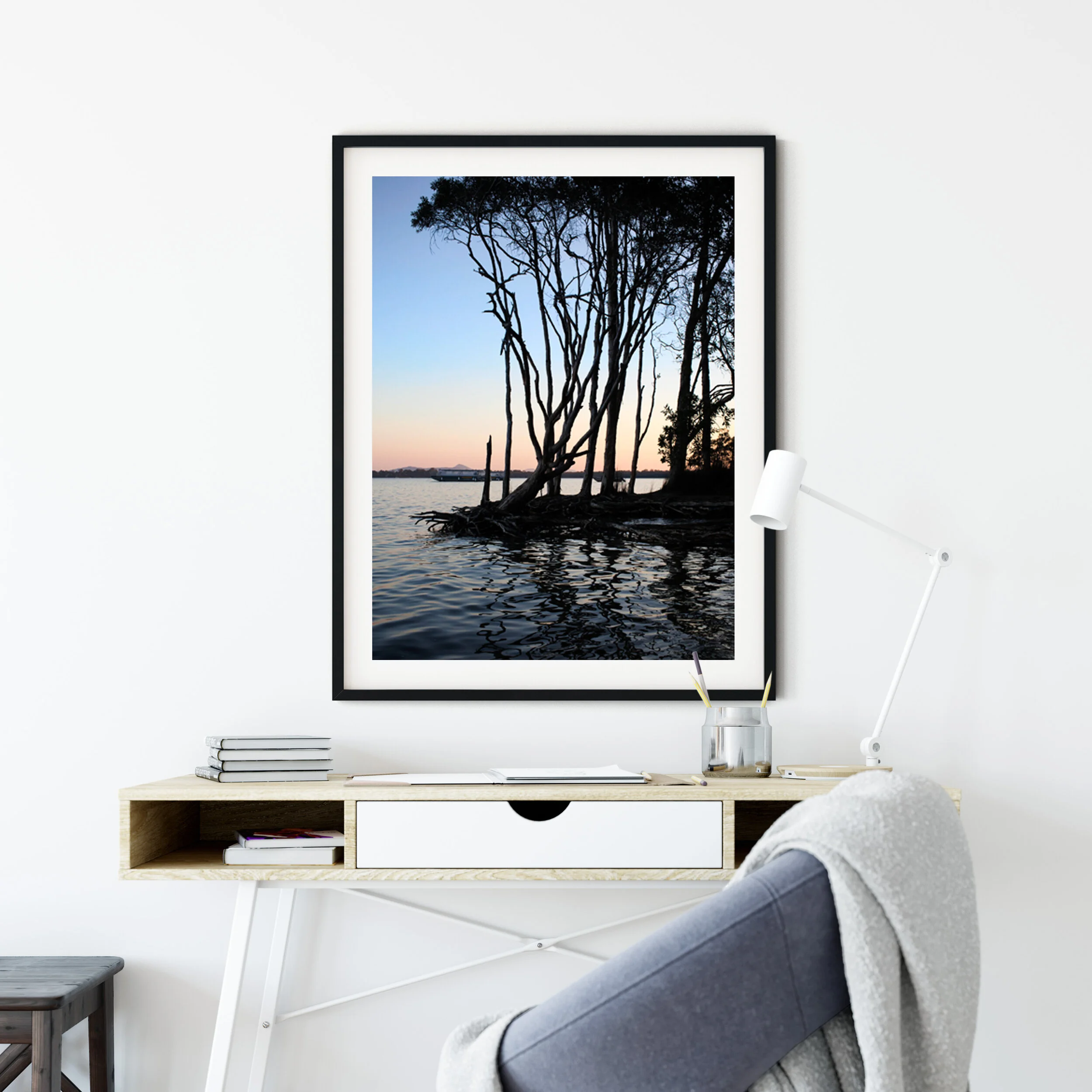 Silhouette Sunset - Photographic Print