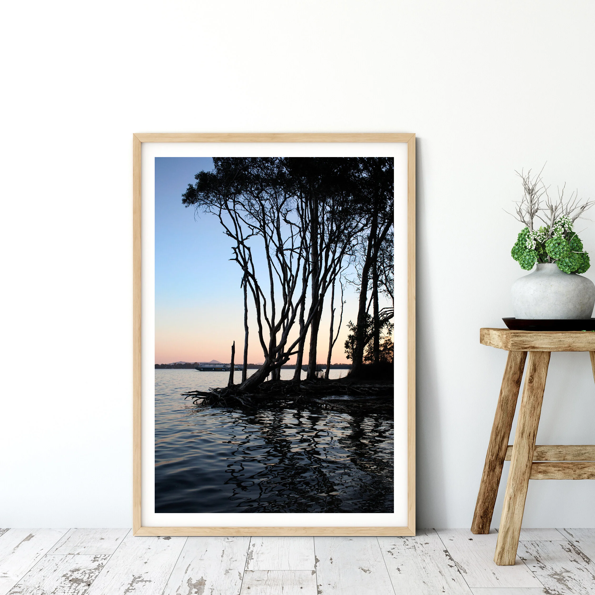 Silhouette Sunset - Photographic Print