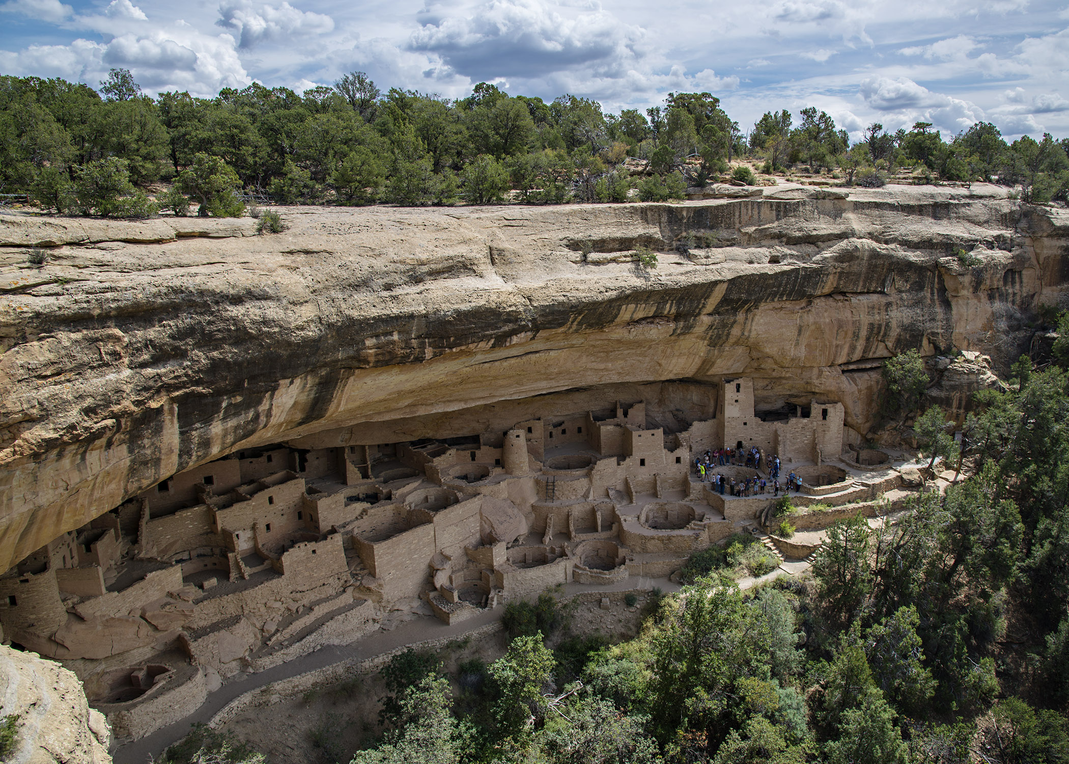 Canyon Palace at Mesa Verde National Park. Nikon D800, 24-120mm lens at 24mm, iso 100, f8, 1/200th sec.