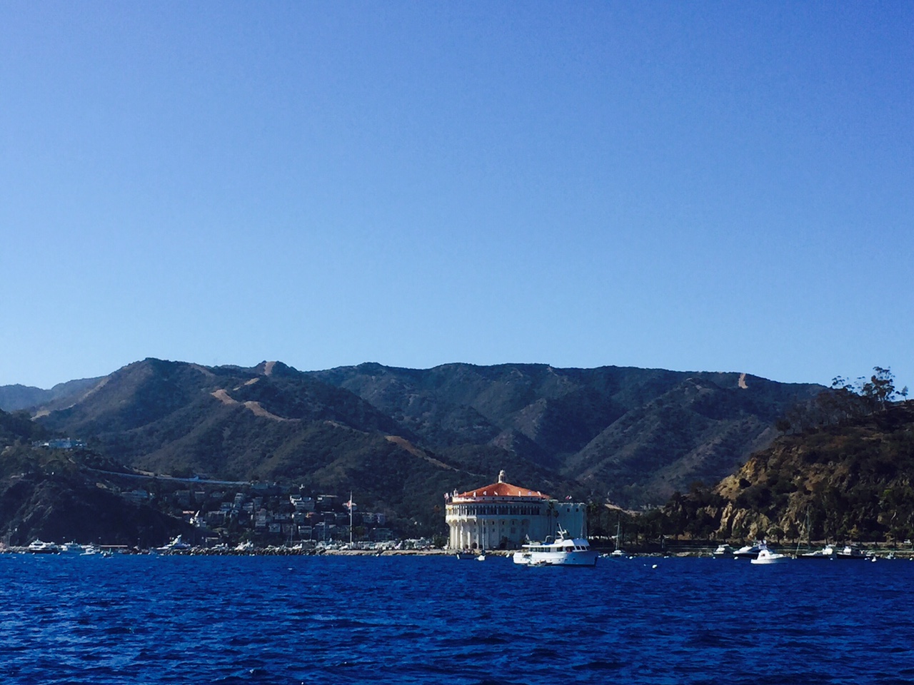 Avalon Harbor from the Keli Kei . iPhone 6.
