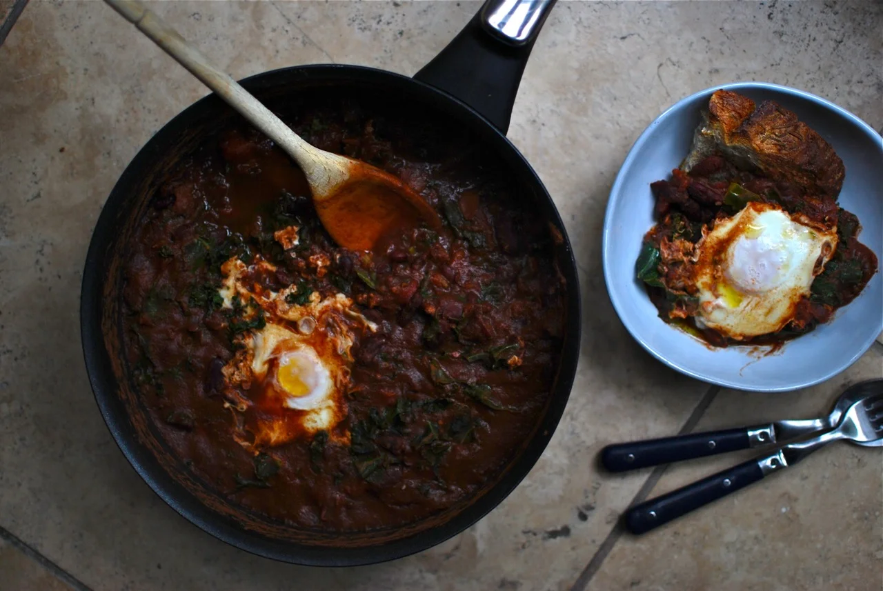Bean + Tomato Stew