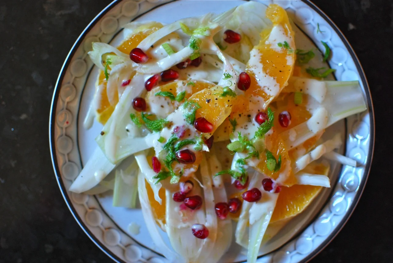 Fronds + Tahini Winter Salad