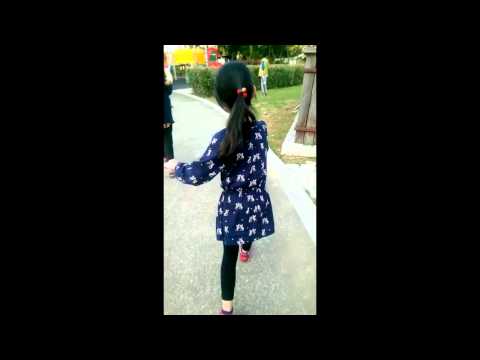 Amy is good on leash