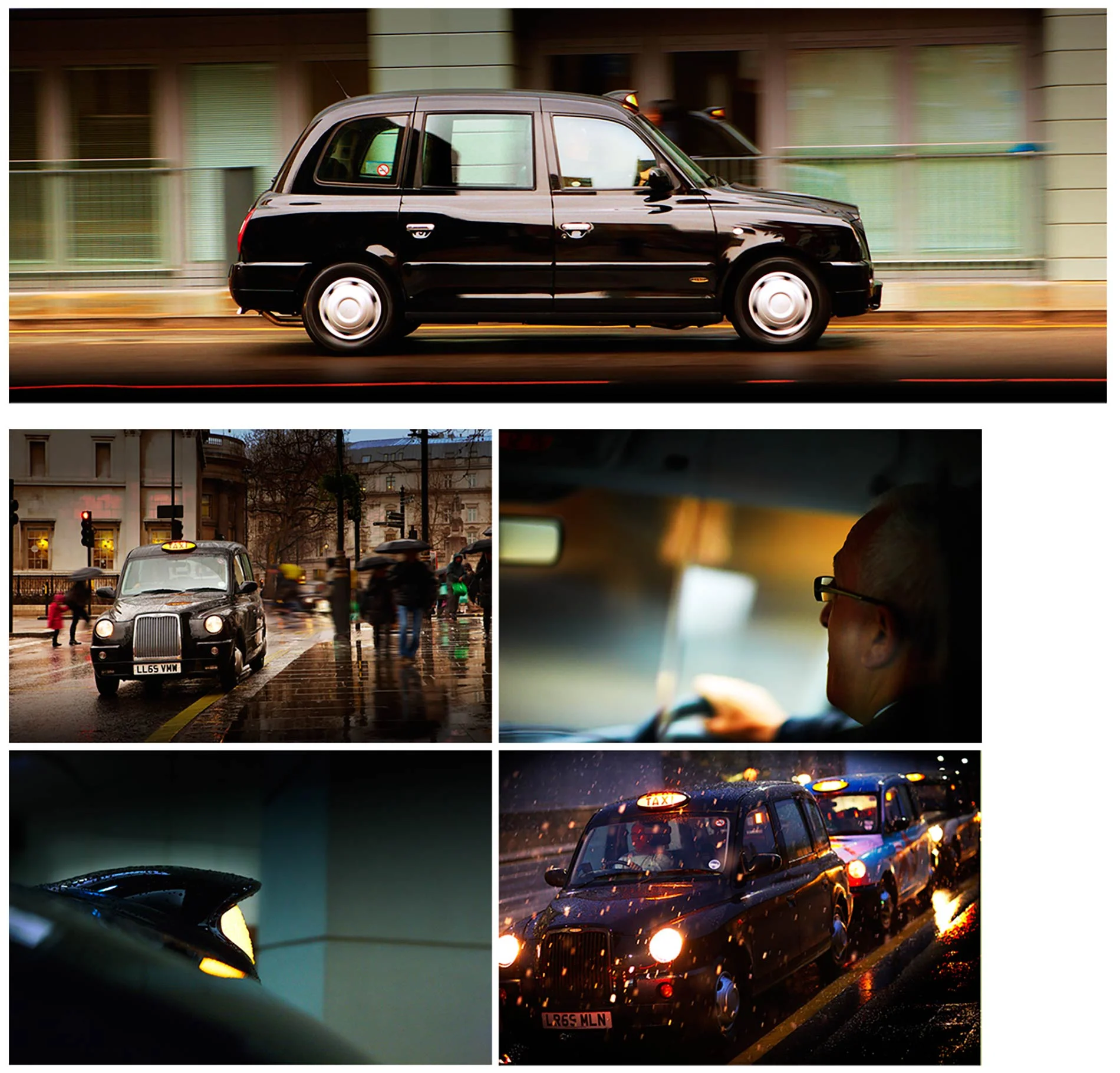 photography for The London Taxi Company