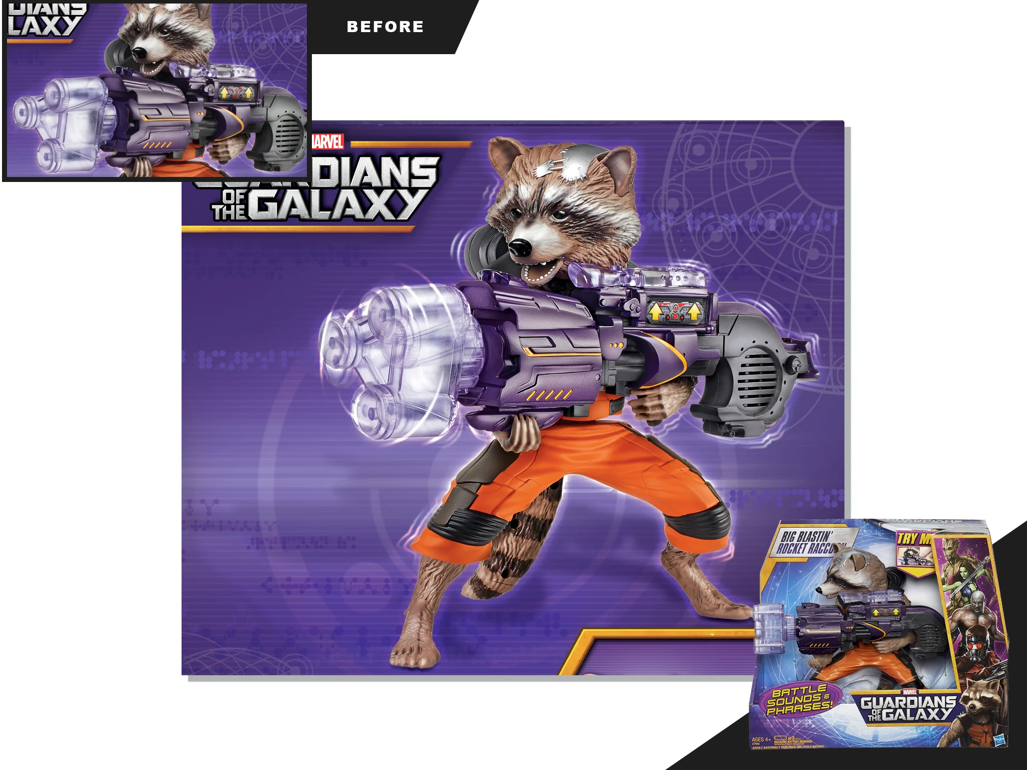 Big Blastin Rocket Raccoon