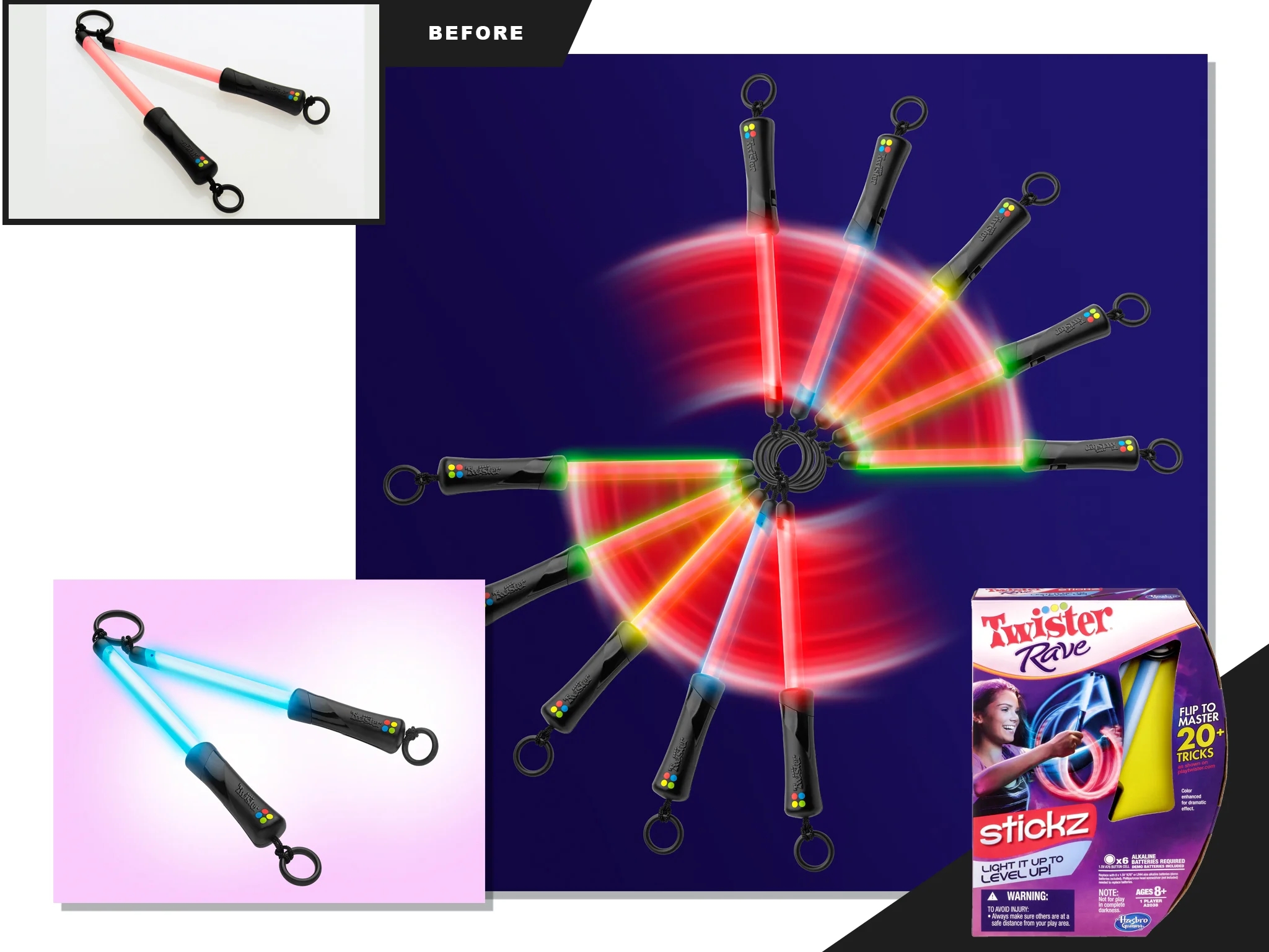 Twister Rave Stickz